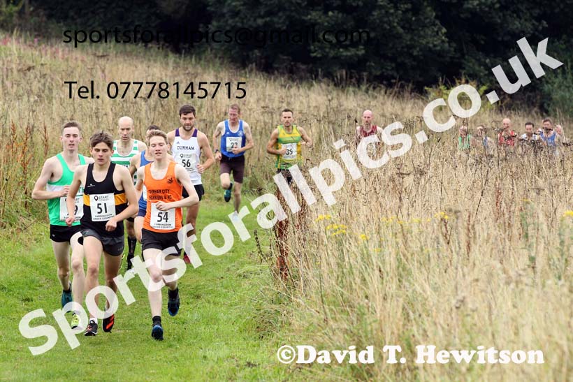 Senior Mens relay, 2021 Farringdon Open Cross Country, Sunderland . Photo: David T. Hewitson/Sports for All Pics